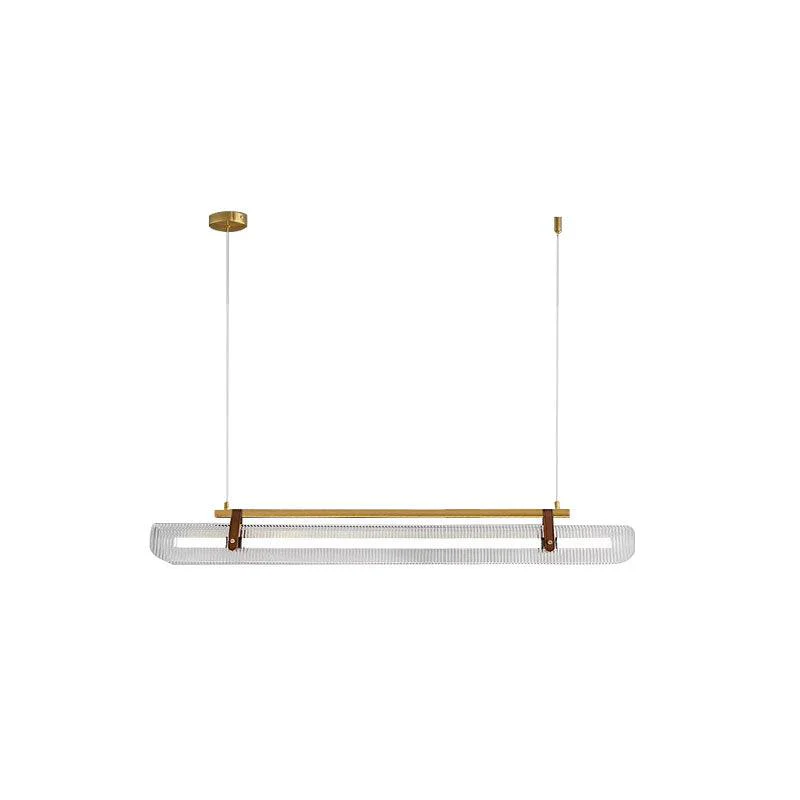 Lustra Pendant Lamp Linear Modern for Dining Room - Image 39