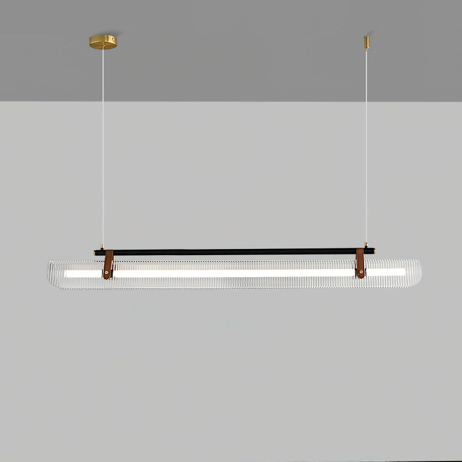 Lustra Pendant Lamp Linear Modern for Dining Room - Image 50