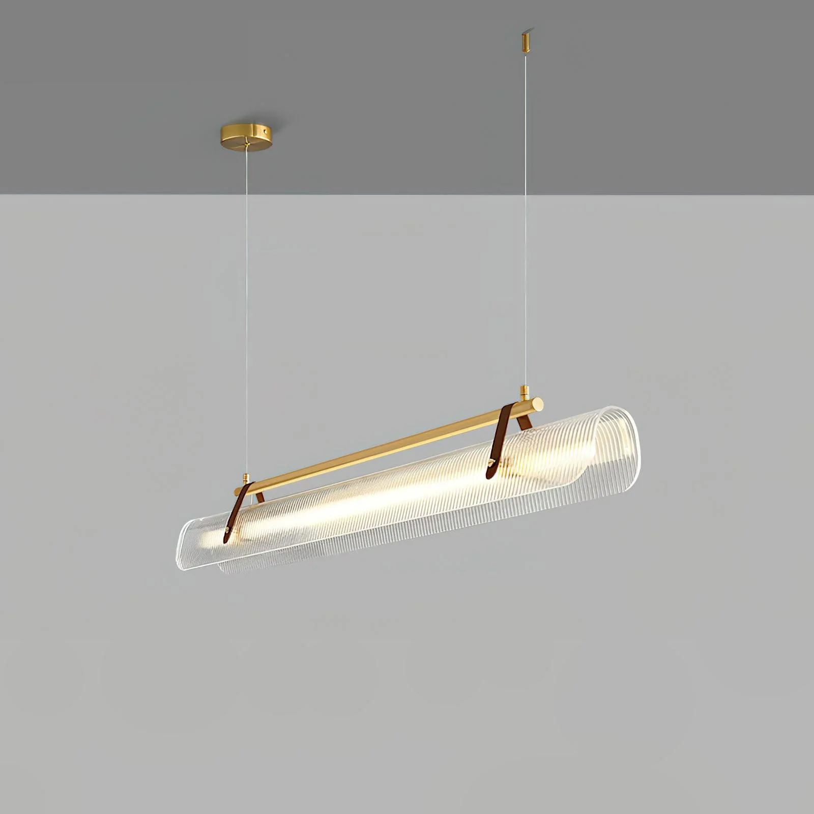 Lustra Pendant Lamp Linear Modern for Dining Room - Image 52