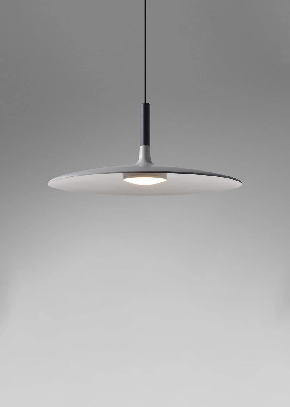 Lustra Pendant Lamp Aluminum Flat Disc - Image 10