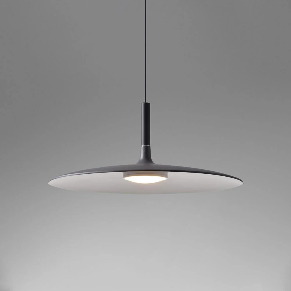 Lustra Pendant Lamp Aluminum Flat Disc - Image 39
