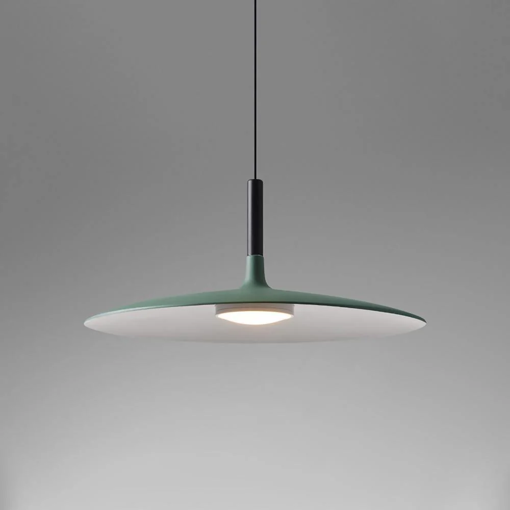 Lustra Pendant Lamp Aluminum Flat Disc - Image 41