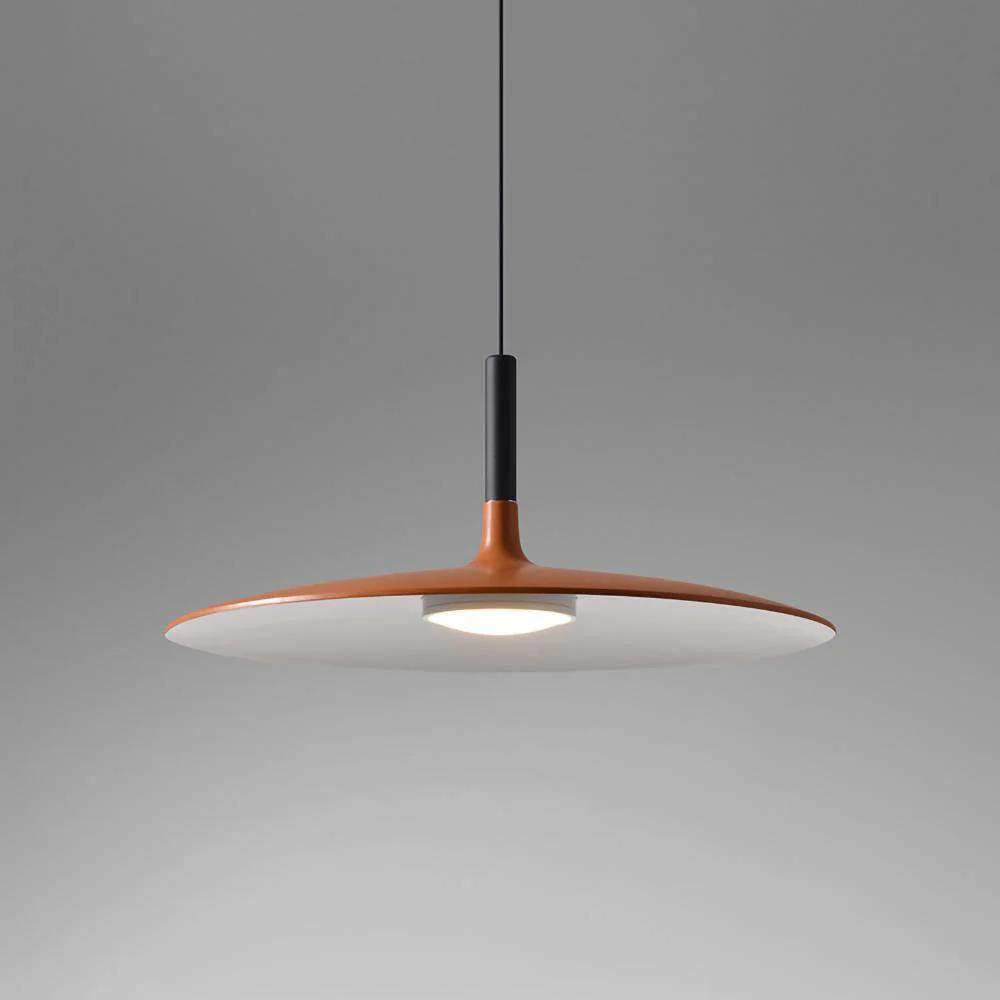 Lustra Pendant Lamp Aluminum Flat Disc - Image 42