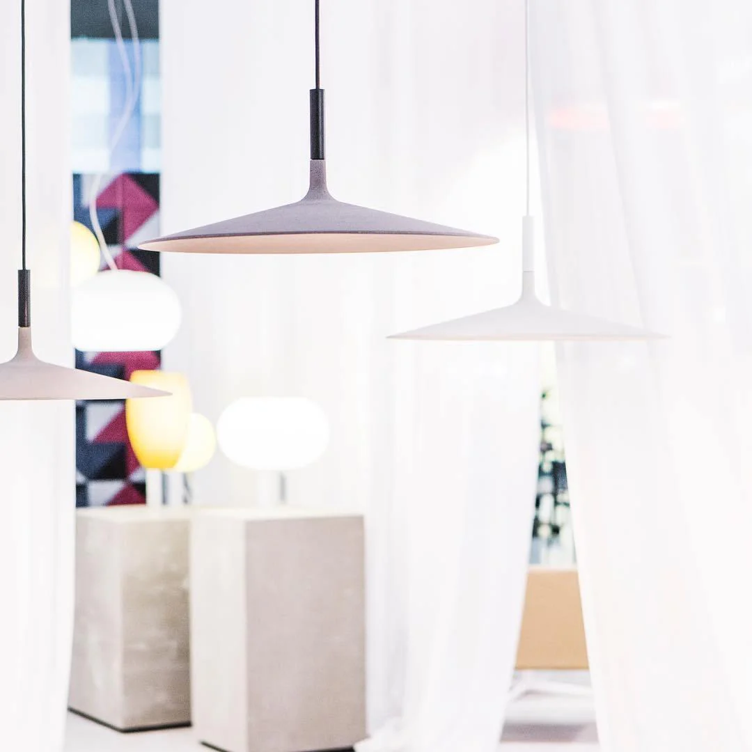 Lustra Pendant Lamp Aluminum Flat Disc - Image 8