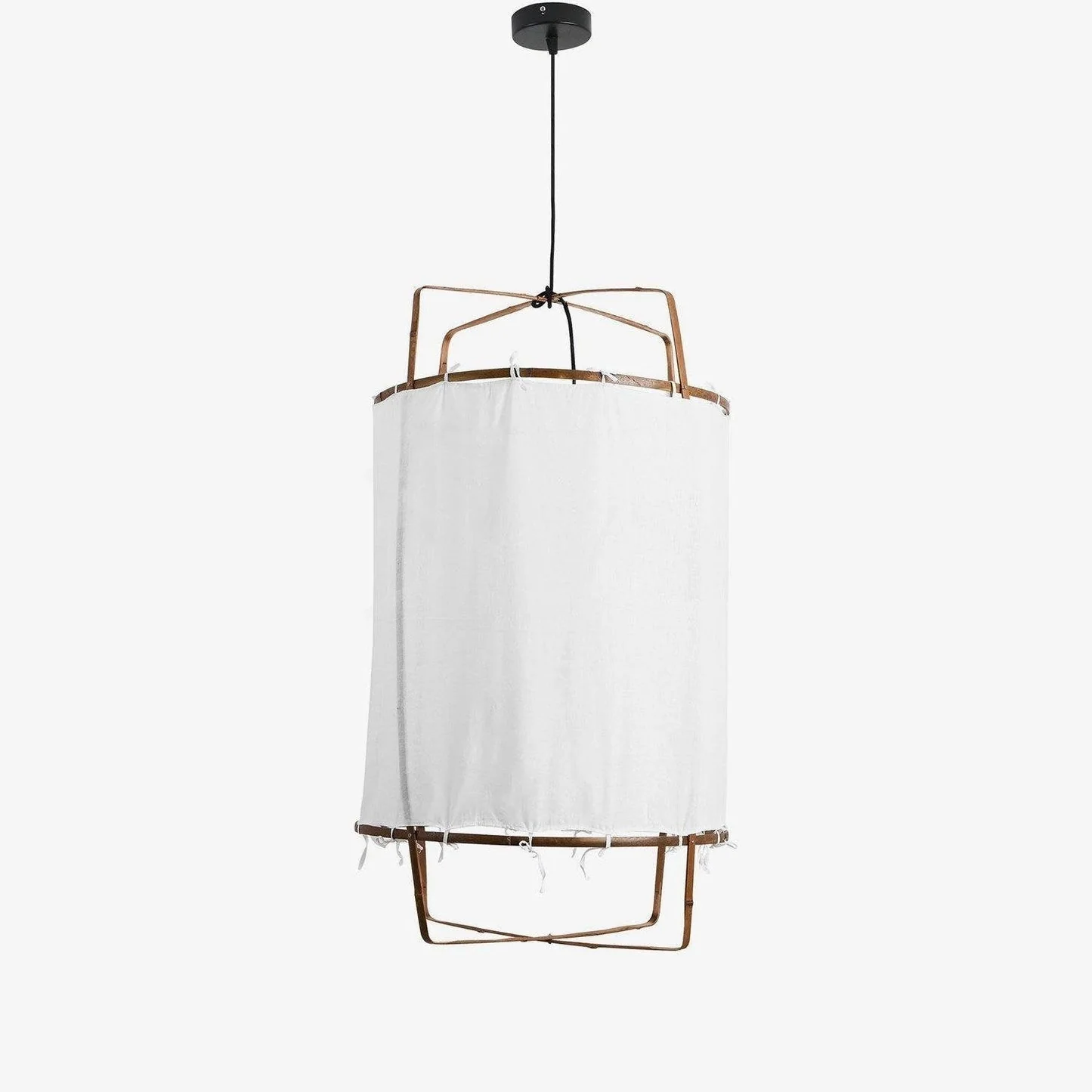 Lustra Pendant Lamp Bamboo Shade for Living Room - Image 67