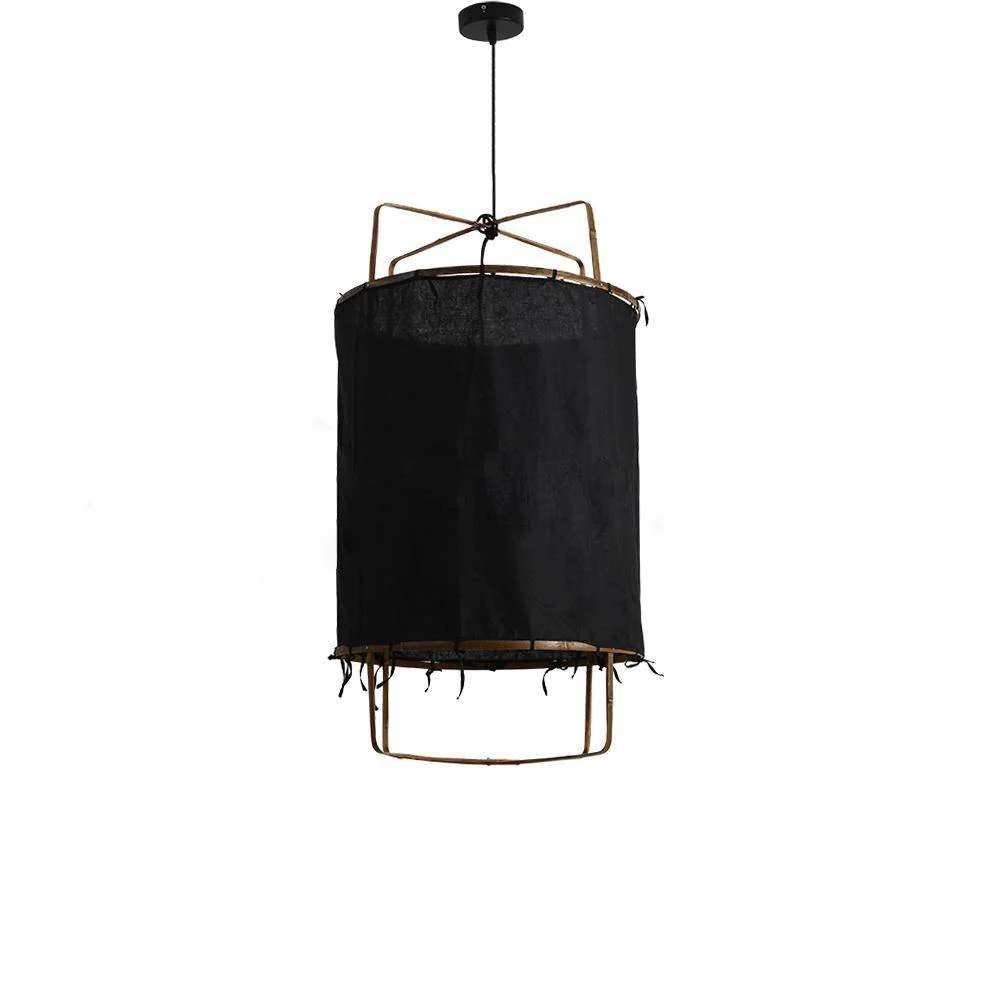 Lustra Pendant Lamp Bamboo Shade for Living Room - Image 69