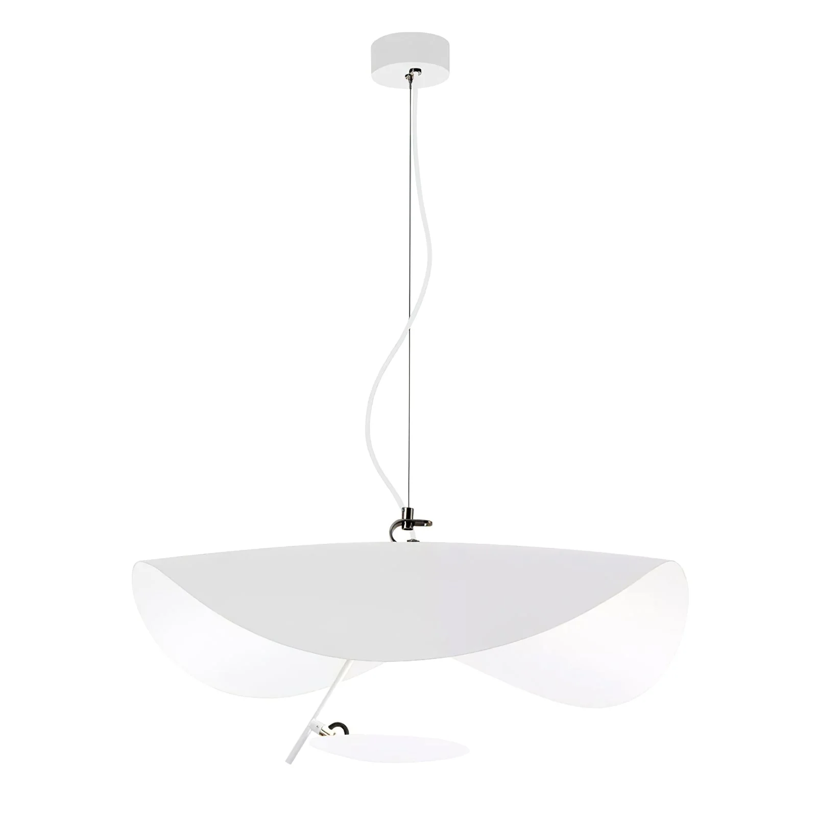 Lustra Pendant Lamp Black Gold Curved Shade - Image 91