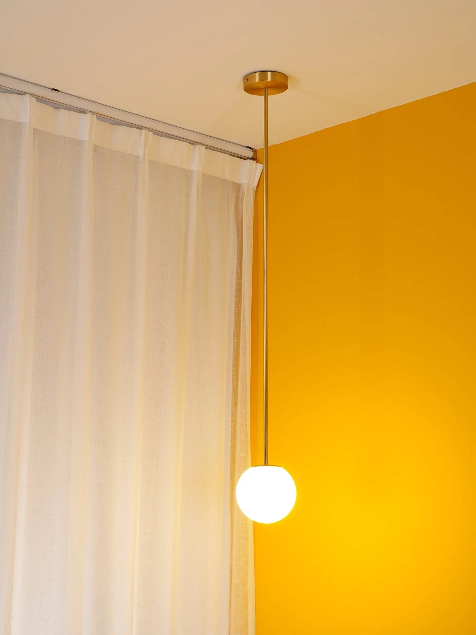 Lustra Pendant Lamp Brass Architectural Collection - Image 25