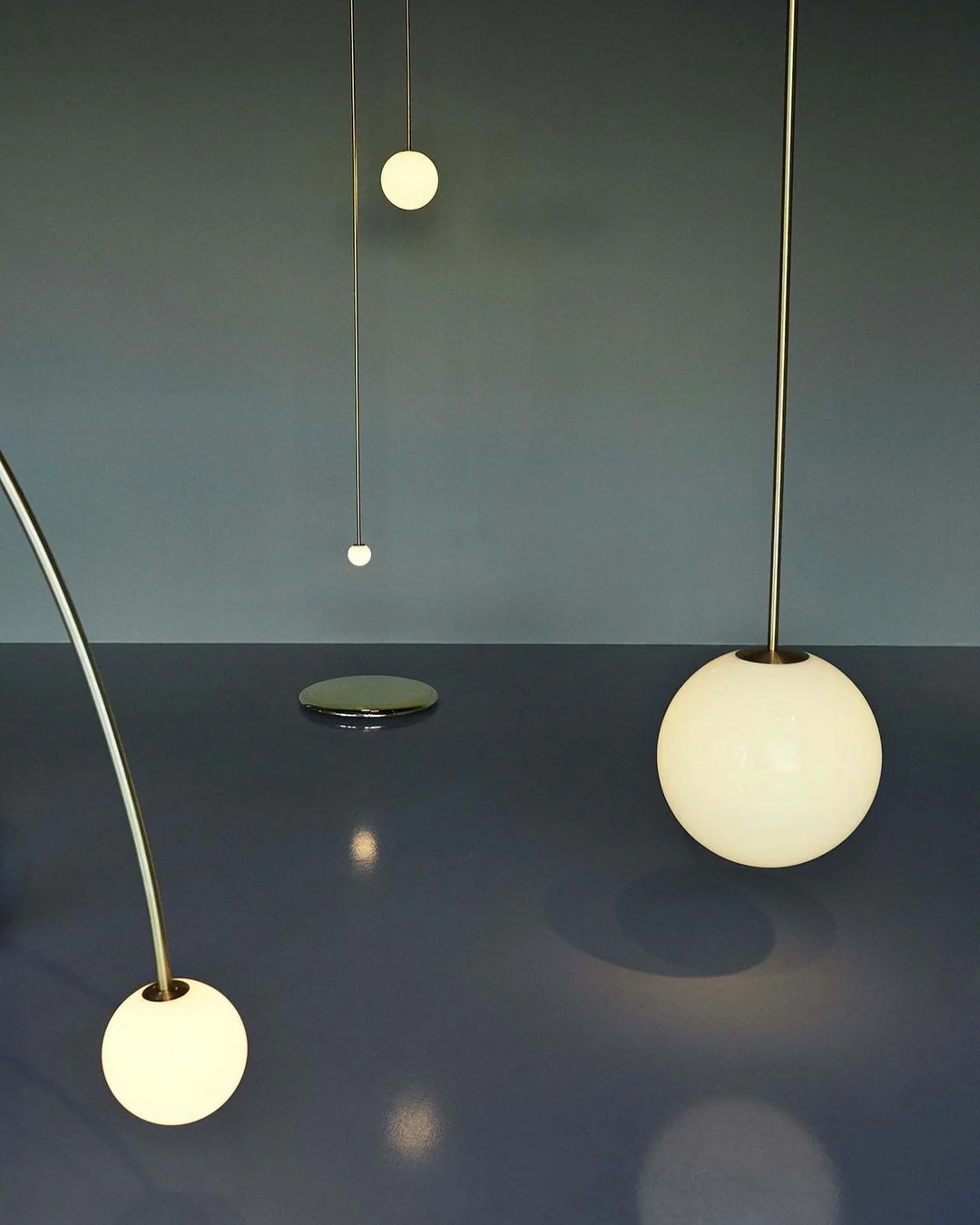Lustra Pendant Lamp Brass Architectural Collection - Image 44
