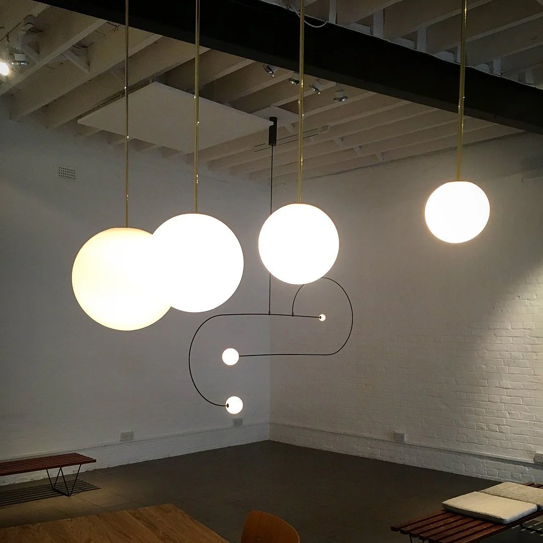 Lustra Pendant Lamp Brass Architectural Collection - Image 52
