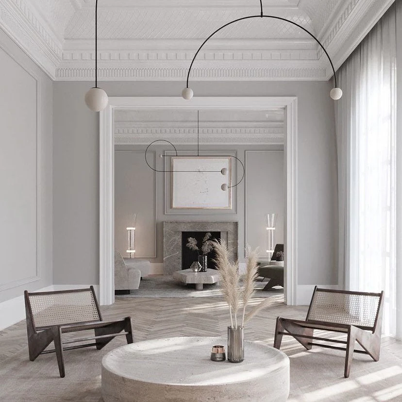 Lustra Pendant Lamp Brass Architectural Collection - Image 54