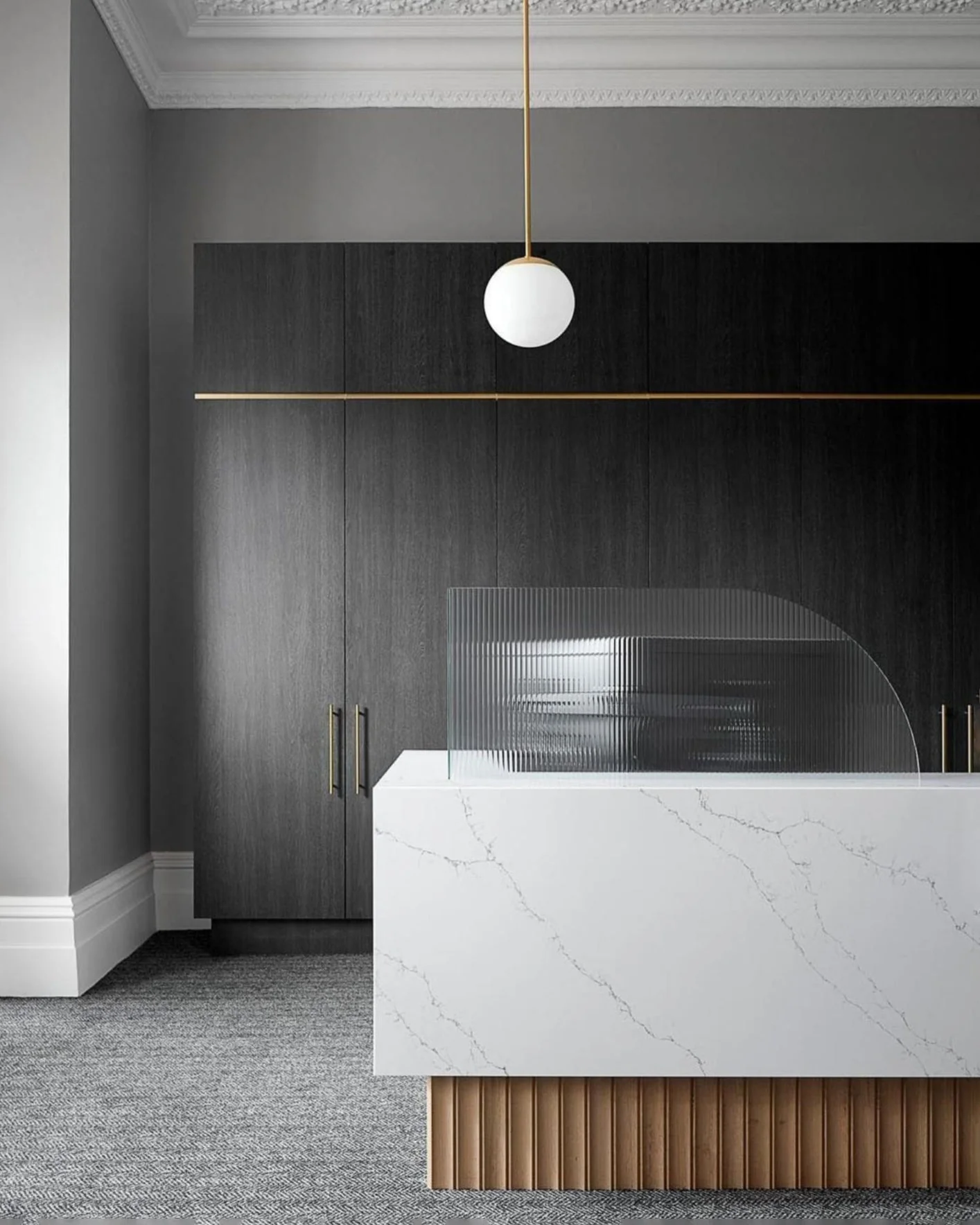 Lustra Pendant Lamp Brass Architectural Collection - Image 63