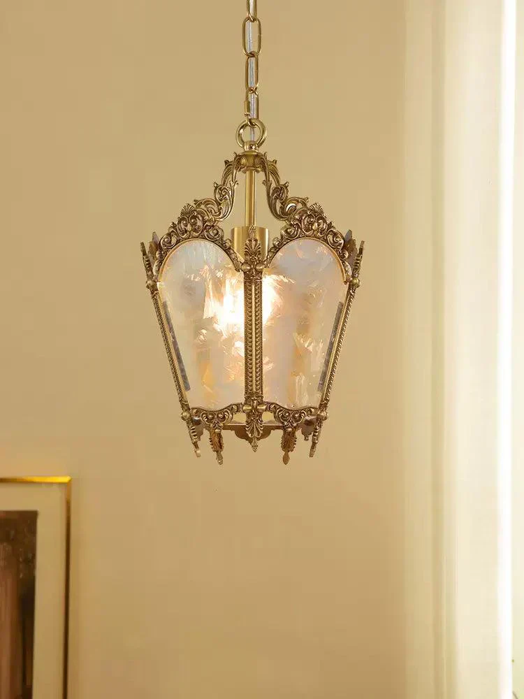 Lustra Pendant Lamp Brass Empire Antique Elegant - Image 12