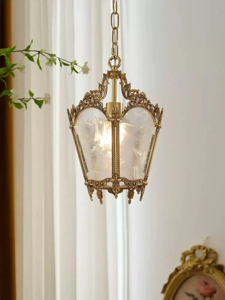 Lustra Pendant Lamp Brass Empire Antique Elegant - Image 43
