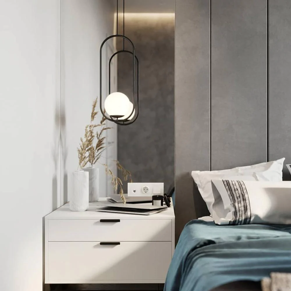 Lustra Pendant Lamp Brass Modern Ring - Image 32