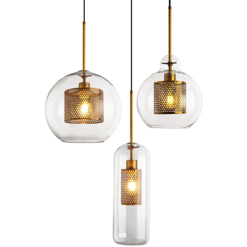 Lustra Pendant Lamp Chiswick Glass for Living Room - Image 109
