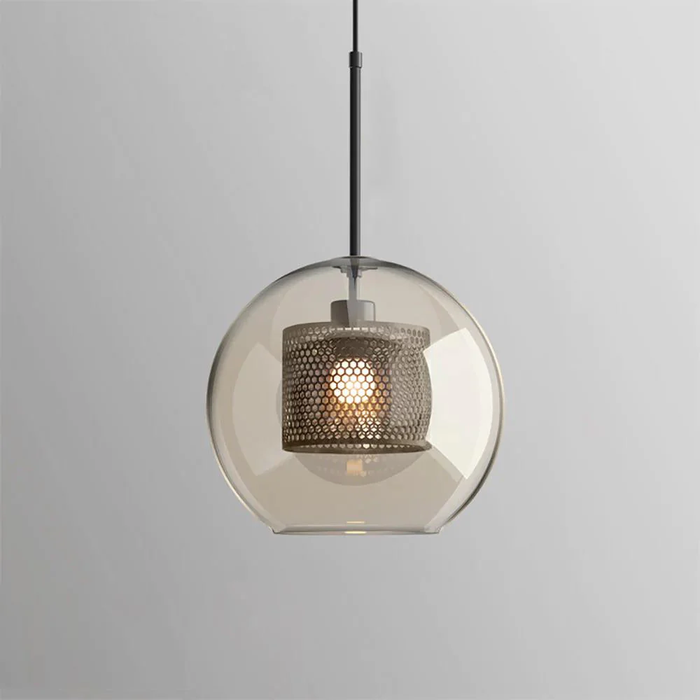 Lustra Pendant Lamp Chiswick Glass for Living Room - Image 129