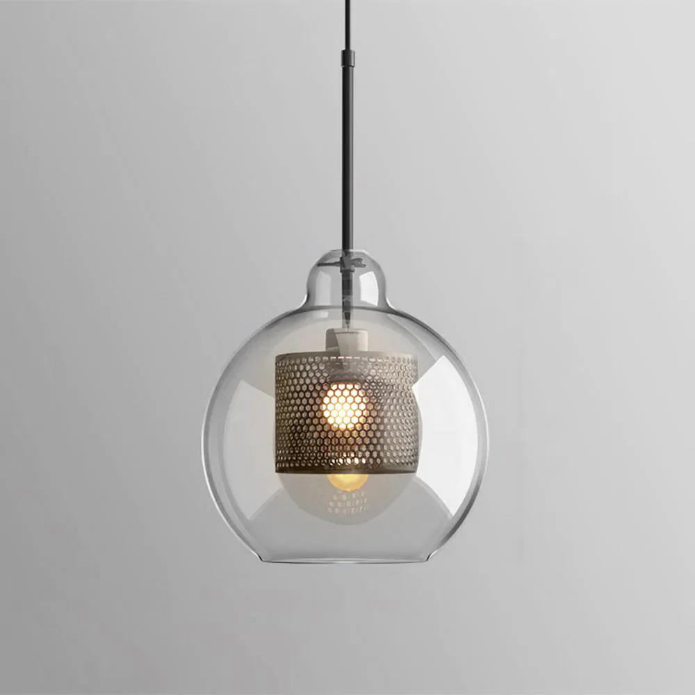 Lustra Pendant Lamp Chiswick Glass for Living Room - Image 142