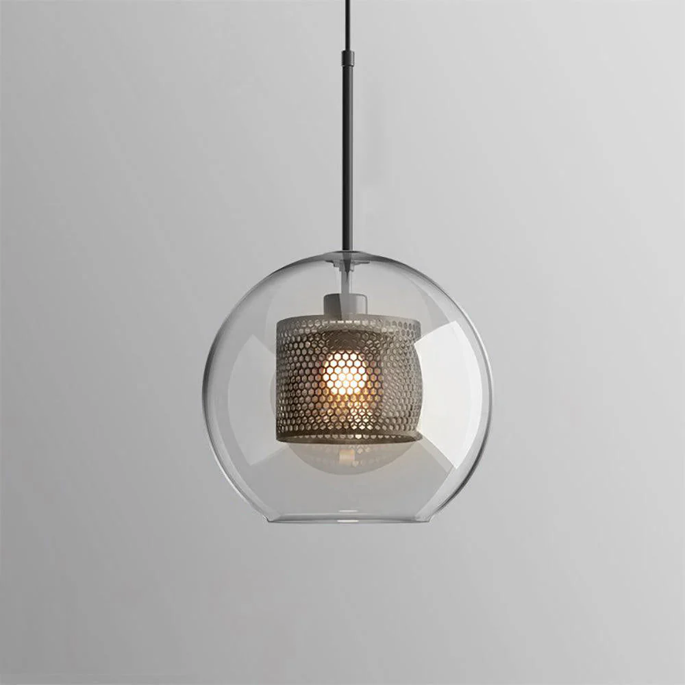 Lustra Pendant Lamp Chiswick Glass for Living Room - Image 157
