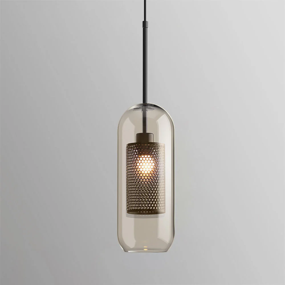 Lustra Pendant Lamp Chiswick Glass for Living Room - Image 167