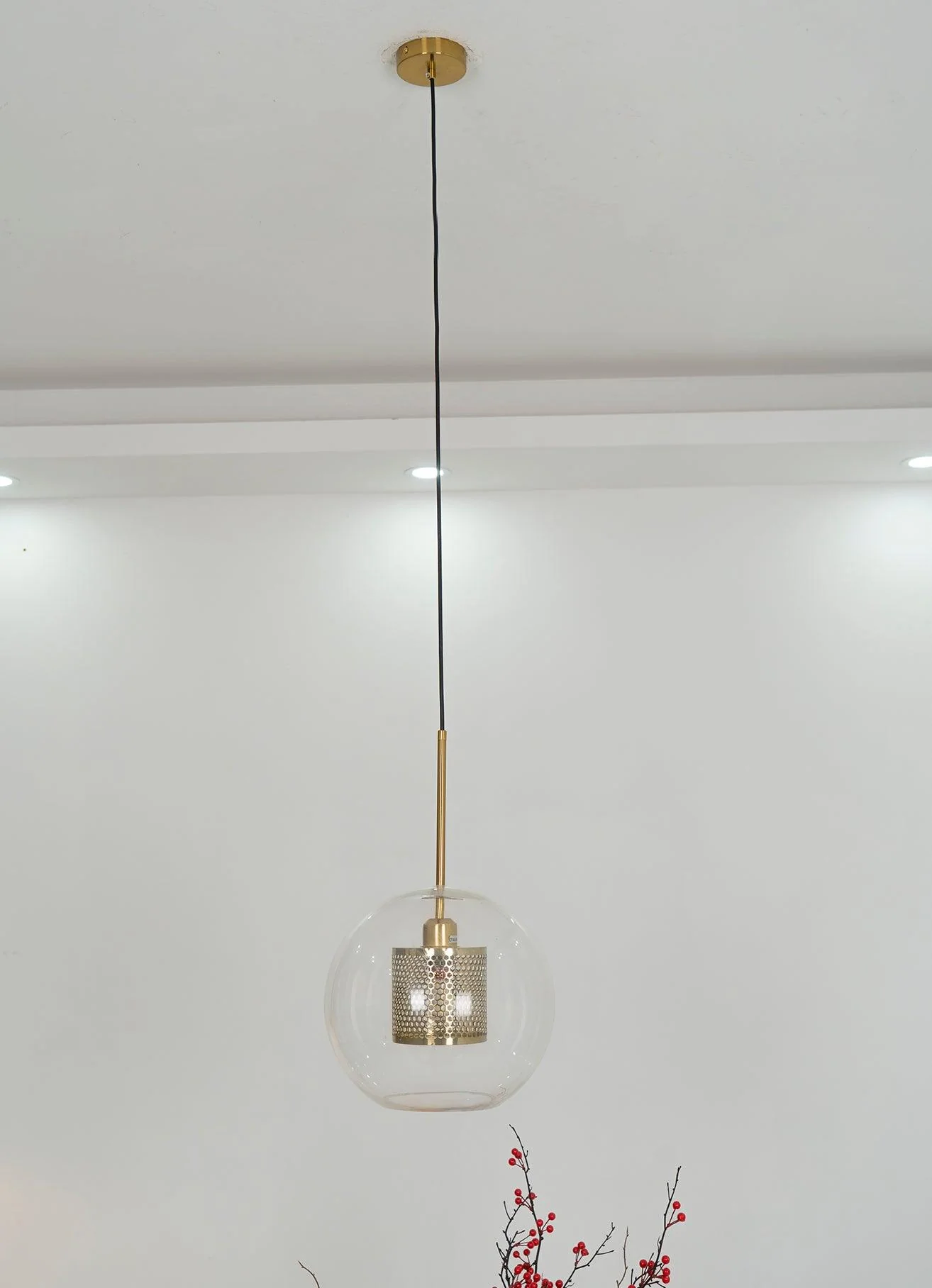 Lustra Pendant Lamp Chiswick Glass for Living Room - Image 26