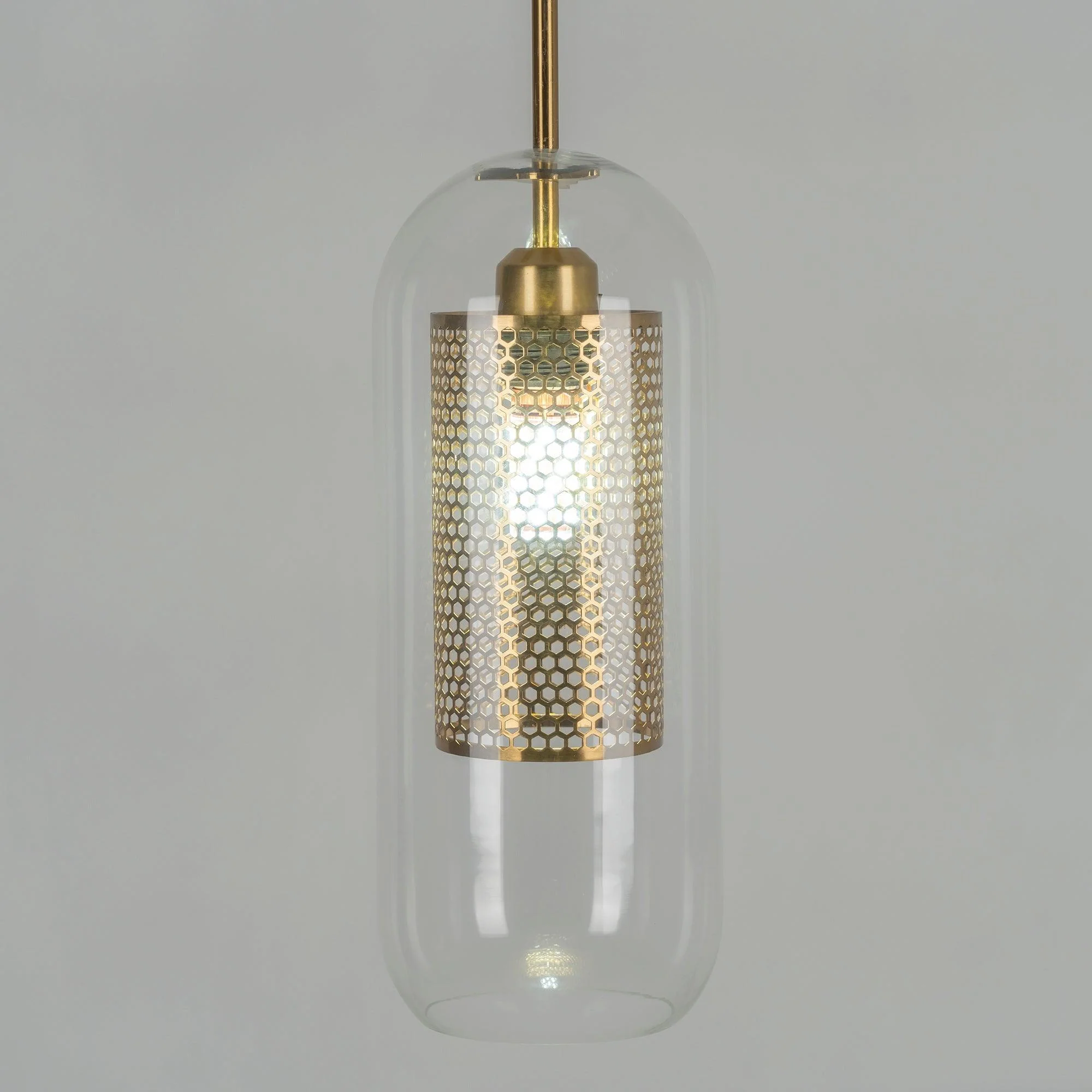 Lustra Pendant Lamp Chiswick Glass for Living Room - Image 33