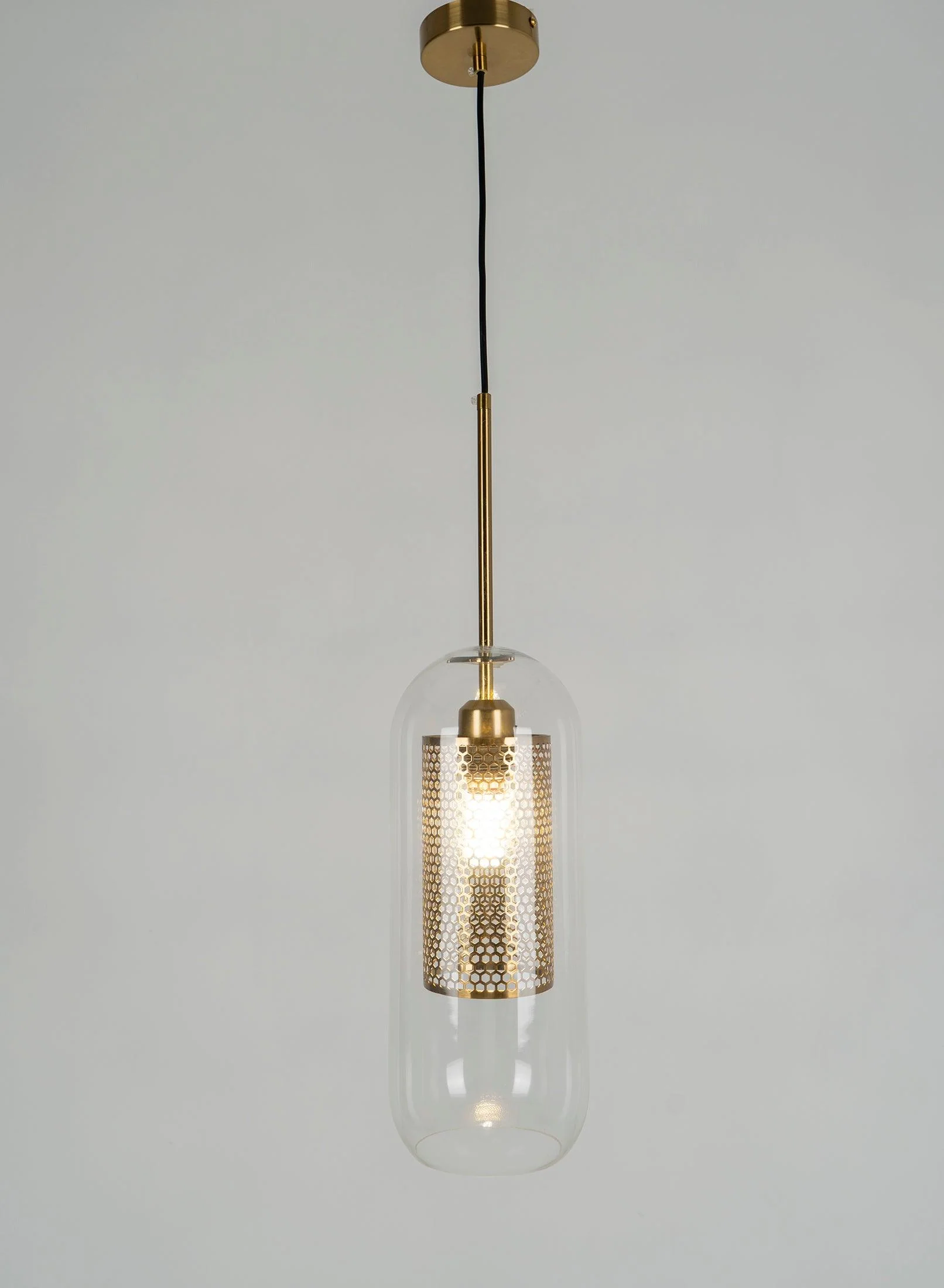 Lustra Pendant Lamp Chiswick Glass for Living Room - Image 36