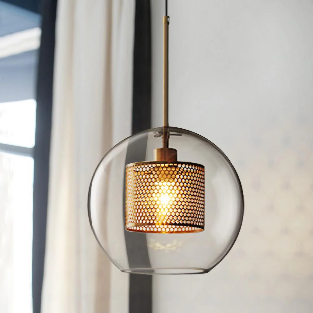 Lustra Pendant Lamp Chiswick Glass for Living Room - Image 92
