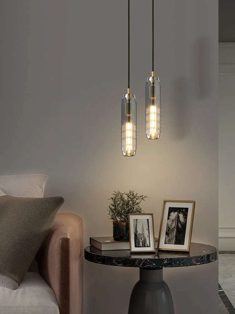 Lustra Pendant Lamp Clear Shade Crystal - Image 38