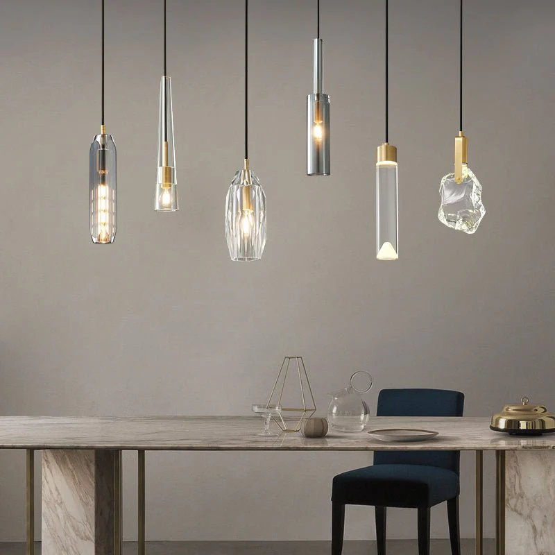 Lustra Pendant Lamp Clear Shade Crystal - Image 4