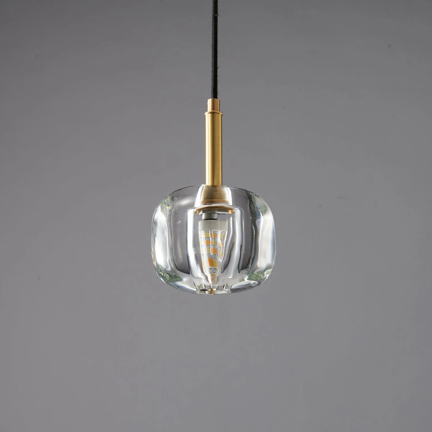 Lustra Pendant Lamp Clear Shade Crystal - Image 42