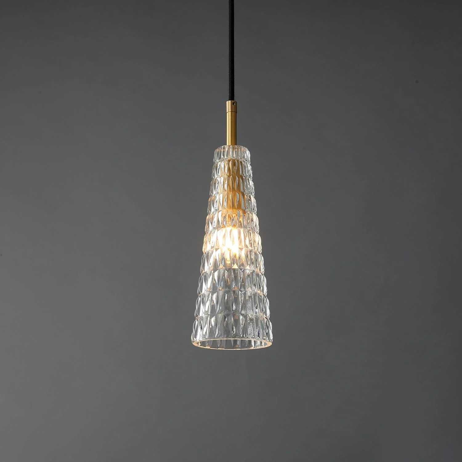Lustra Pendant Lamp Clear Shade Crystal - Image 57