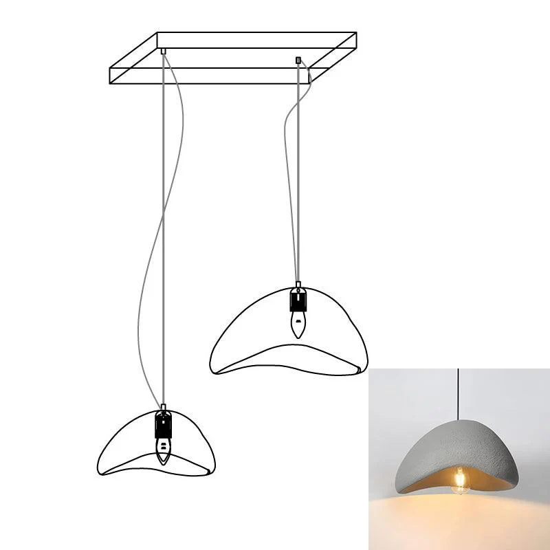 Lustra Pendant Lamp Cloud White Minimalist - Image 11