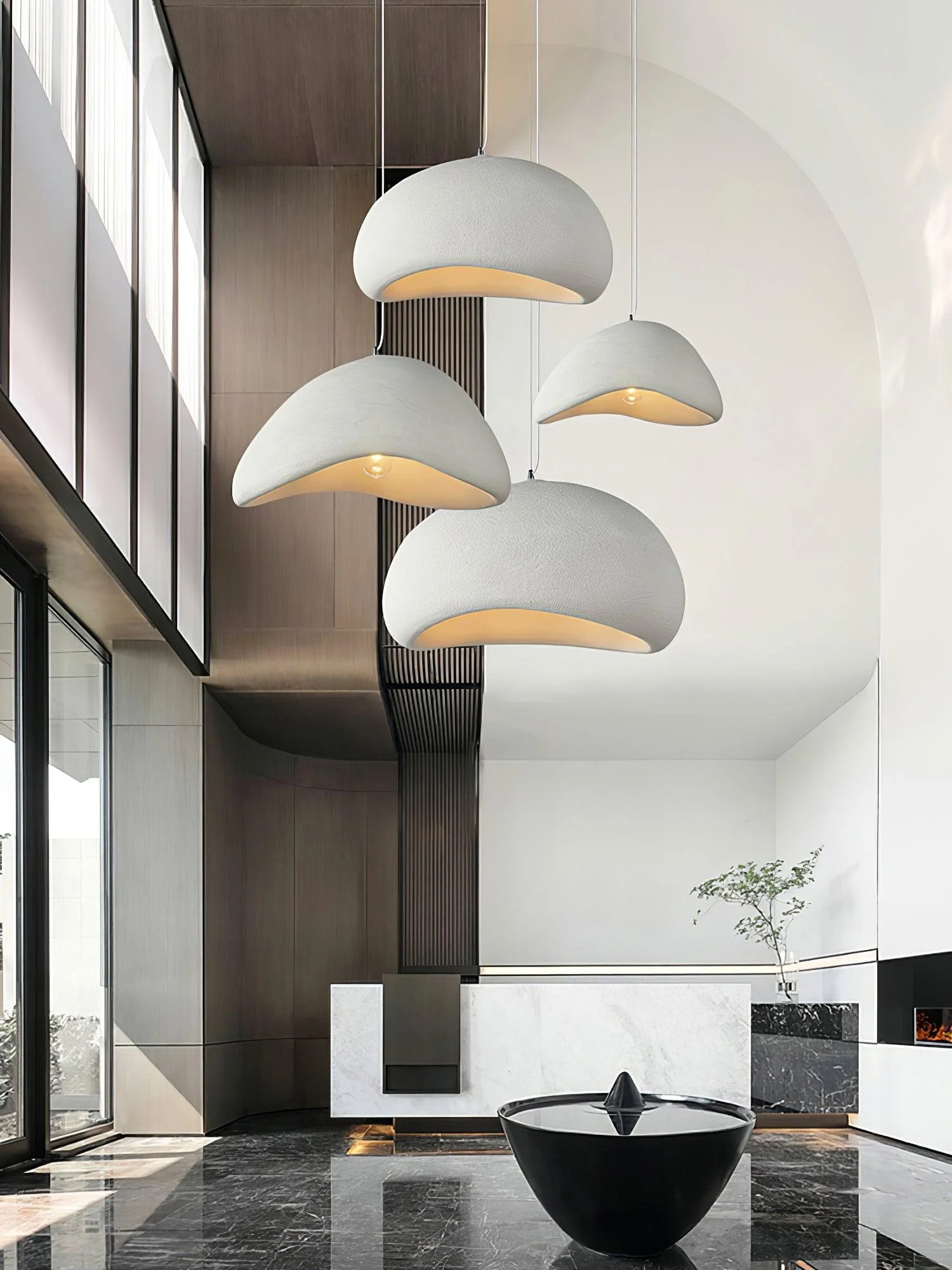 Lustra Pendant Lamp Cloud White Minimalist - Image 16