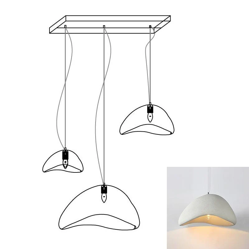 Lustra Pendant Lamp Cloud White Minimalist - Image 18