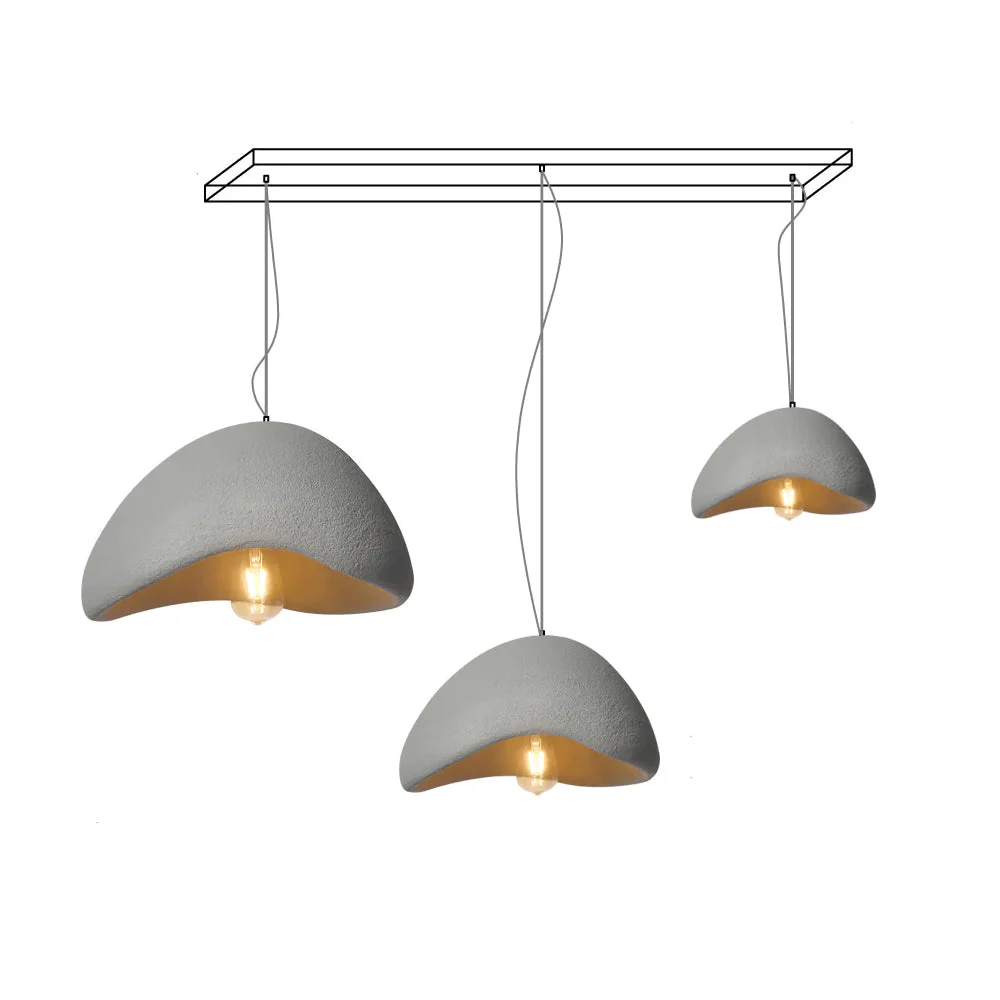 Lustra Pendant Lamp Cloud White Minimalist - Image 81