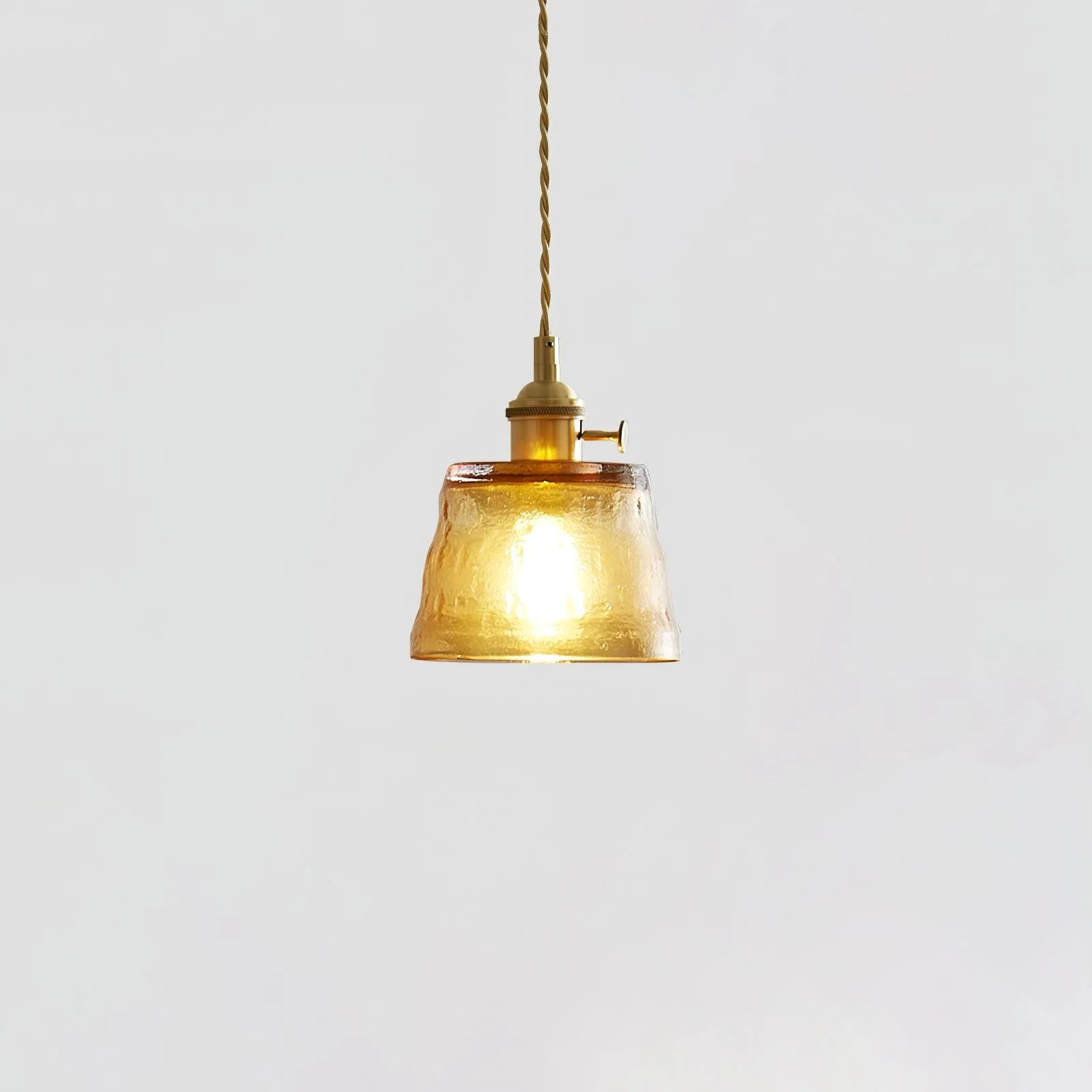 Lustra Pendant Lamp Copper Glass for Dining - Image 18
