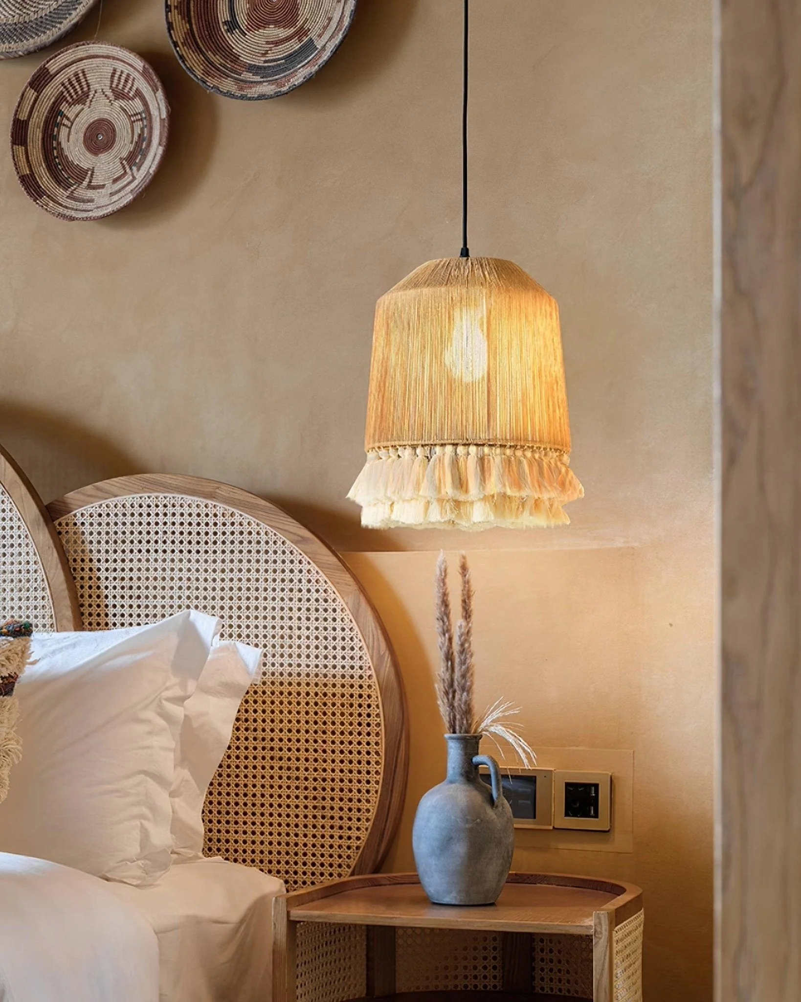 Lustra Pendant Lamp Cotton Tassels for Living Room - Image 17