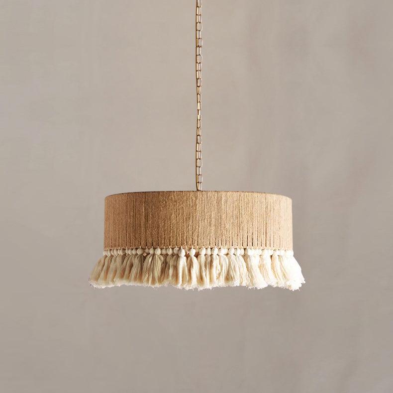 Lustra Pendant Lamp Cotton Tassels for Living Room - Image 19