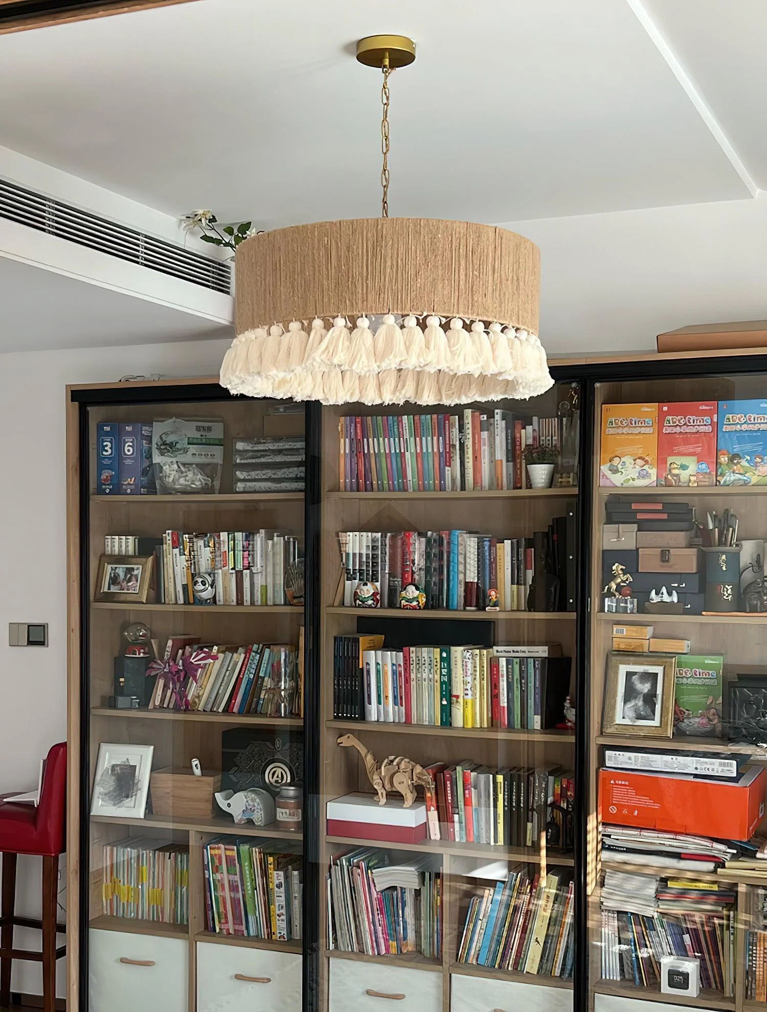Lustra Pendant Lamp Cotton Tassels for Living Room - Image 2