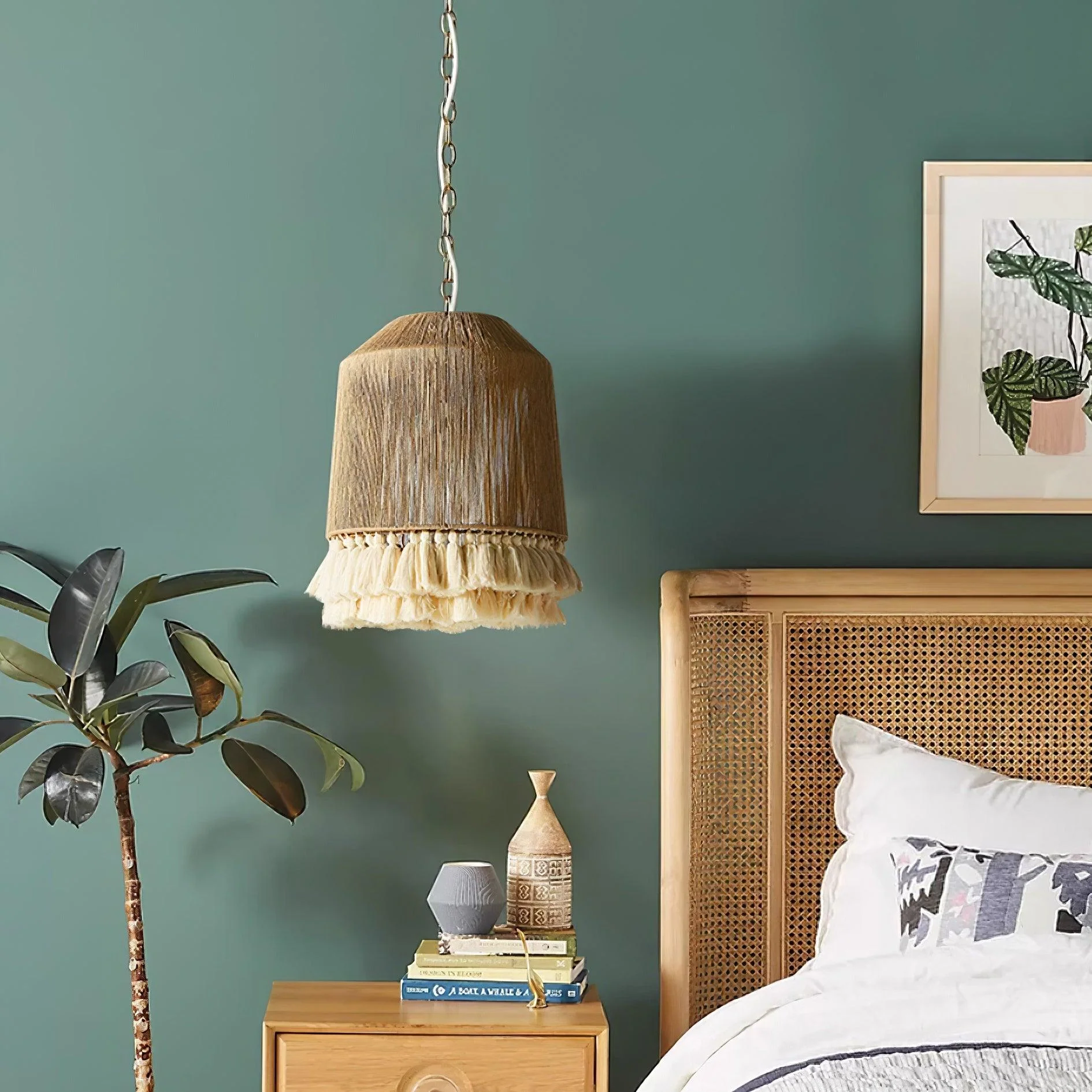 Lustra Pendant Lamp Cotton Tassels for Living Room - Image 31