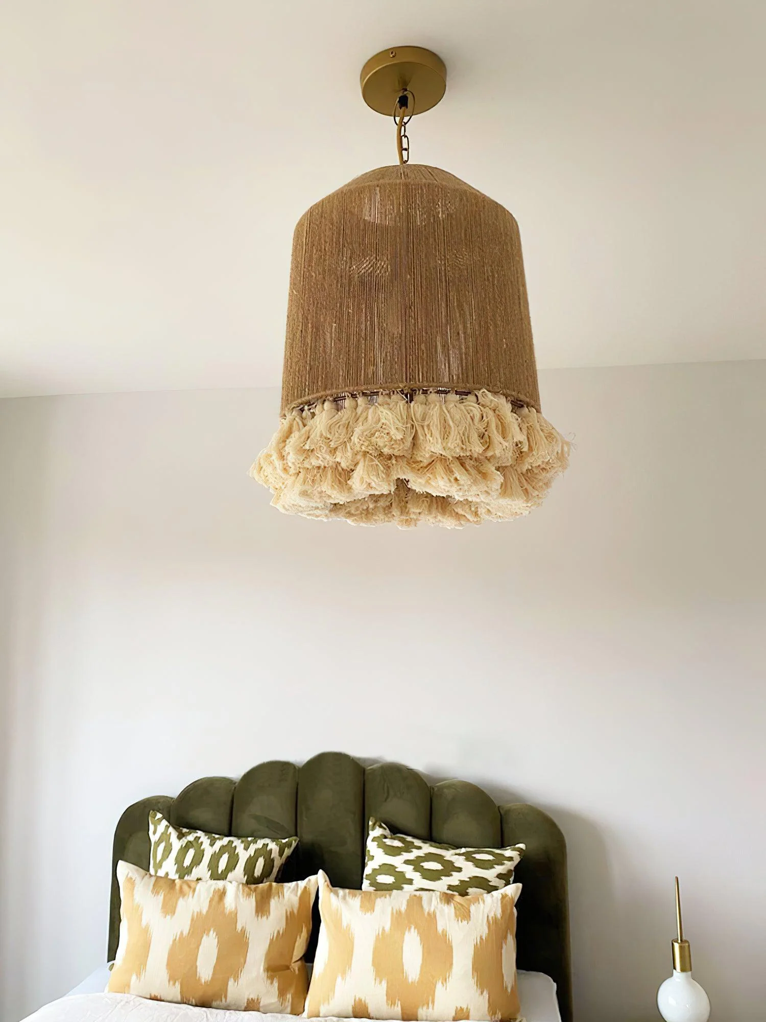 Lustra Pendant Lamp Cotton Tassels for Living Room - Image 8