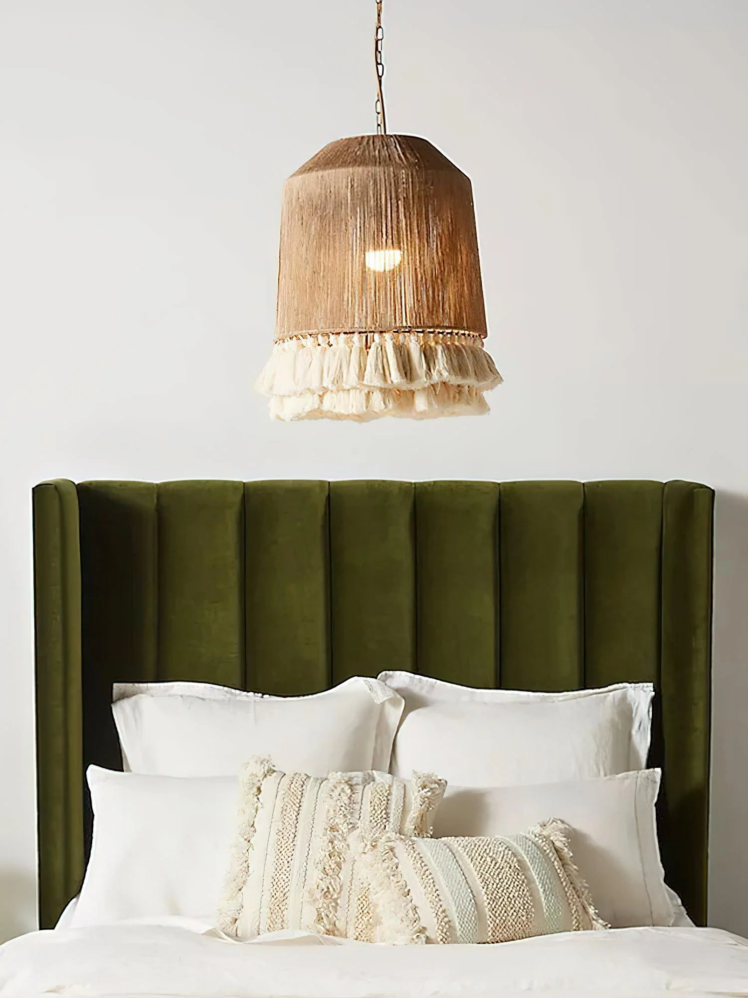 Lustra Pendant Lamp Cotton Tassels for Living Room - Image 9