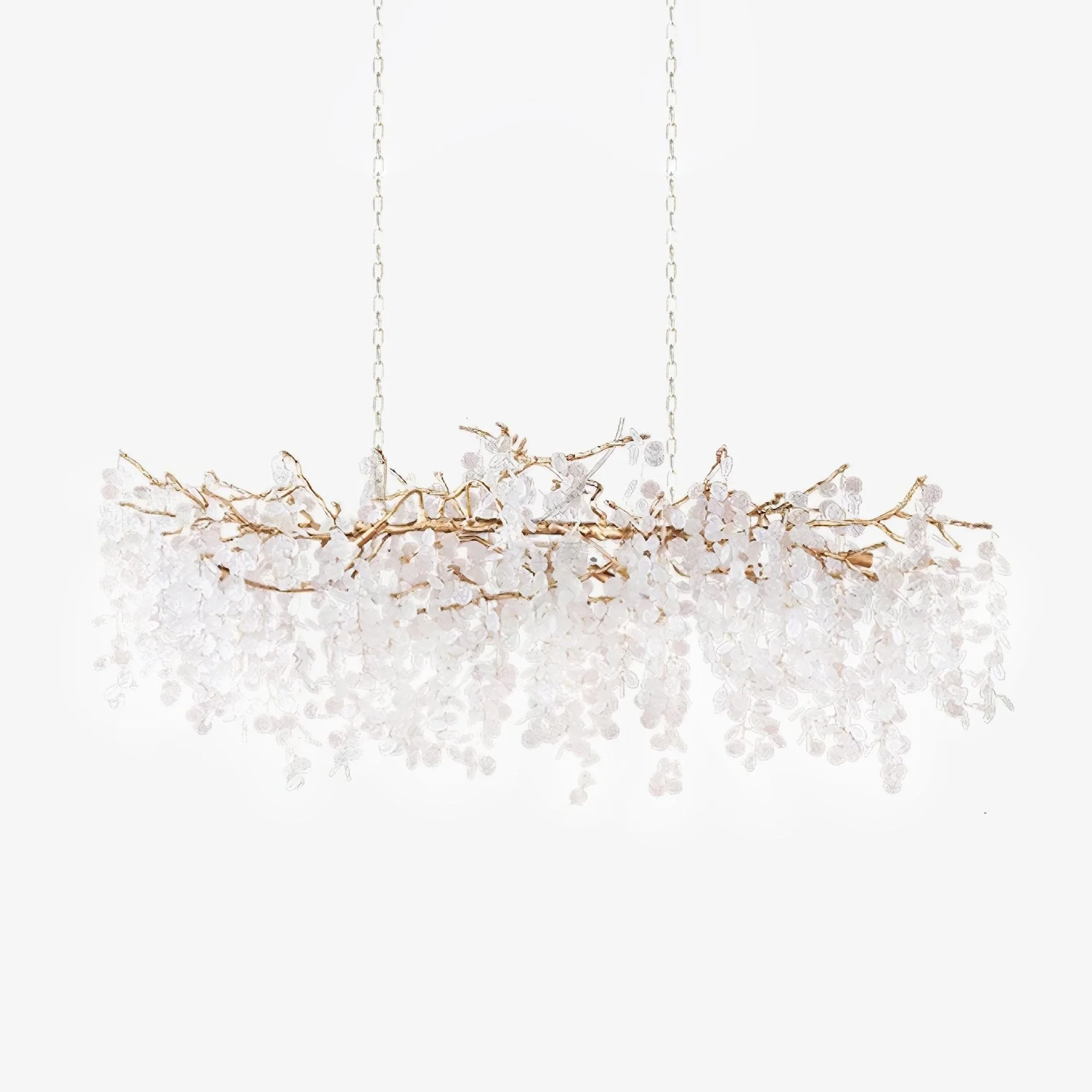 Lustra Pendant Lamp Crystal Dewdrop