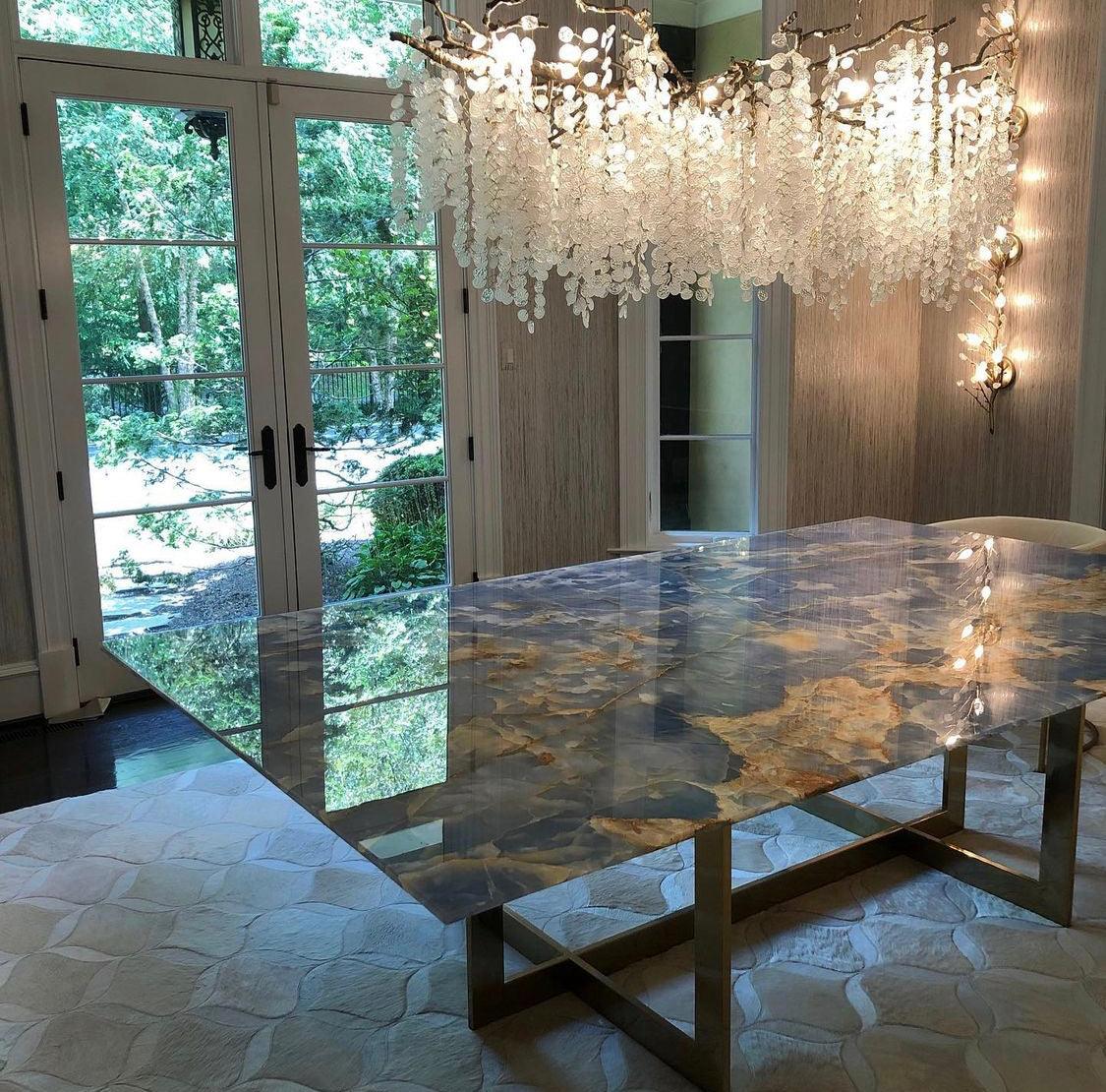 Lustra Pendant Lamp Crystal Dewdrop - Image 10