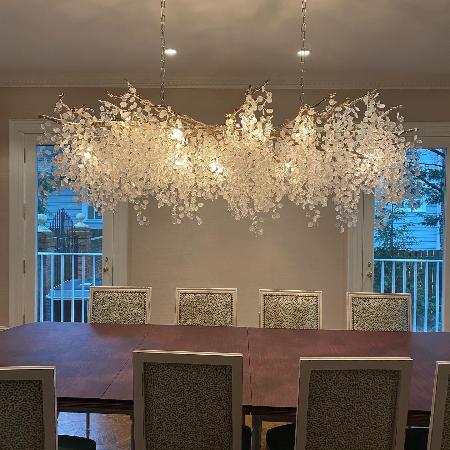 Lustra Pendant Lamp Crystal Dewdrop - Image 4