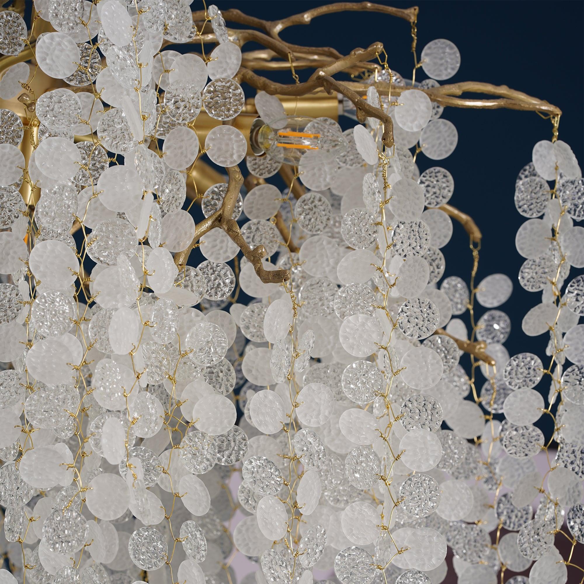 Lustra Pendant Lamp Crystal Dewdrop - Image 43