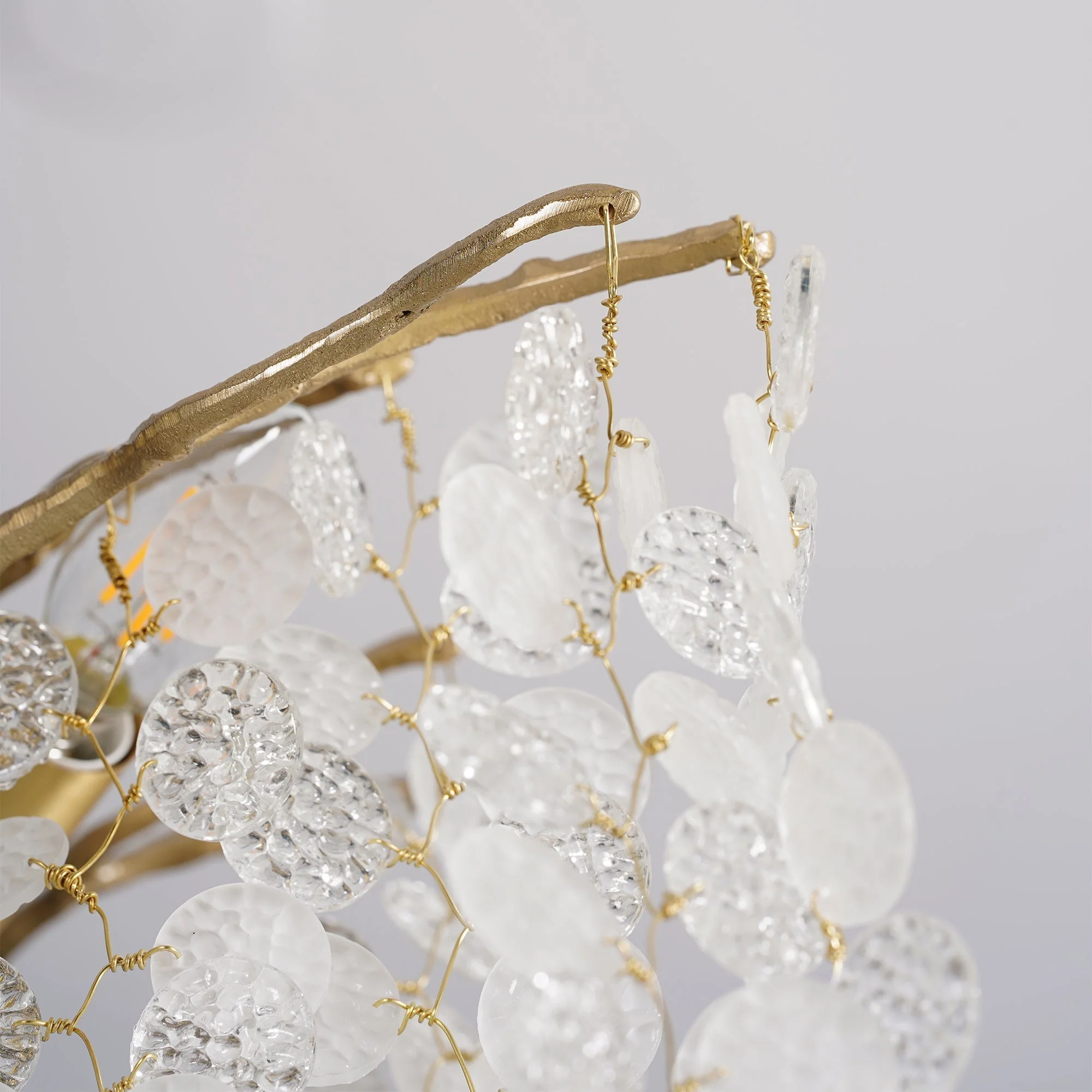 Lustra Pendant Lamp Crystal Dewdrop - Image 44