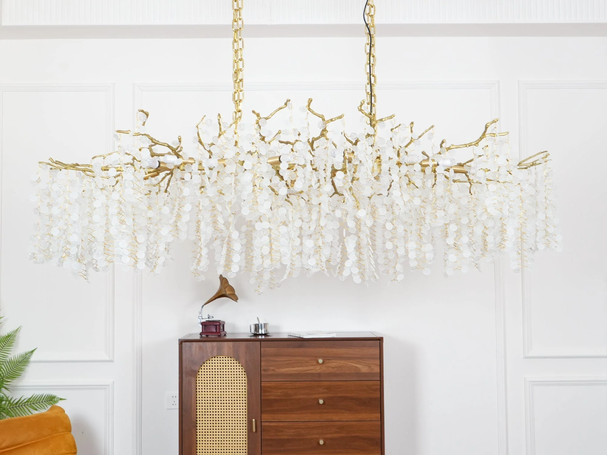 Lustra Pendant Lamp Crystal Dewdrop - Image 58