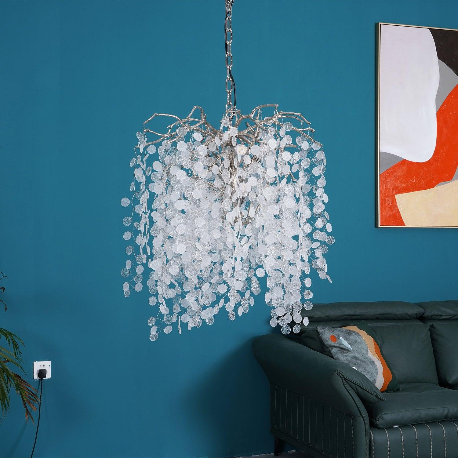 Lustra Pendant Lamp Crystal Dewdrop - Image 61